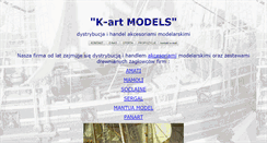 Desktop Screenshot of modelarstwoszkutnicze.com