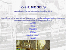 Tablet Screenshot of modelarstwoszkutnicze.com